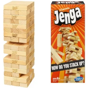 Jenga Tower Wooden Blocks Game BIG 54 Pieces