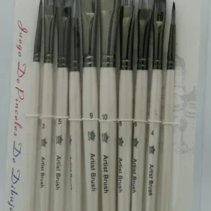 Alberto Artist Brush Set (9 Pieces)