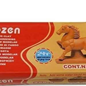 Dozen Air dry clay (Brown)