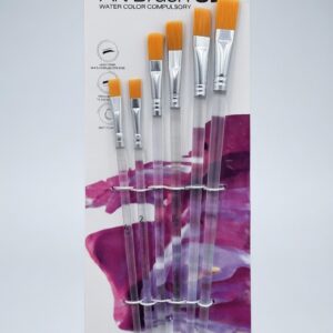 6-Piece Art Brush Set (Watercolor Compulsory)
