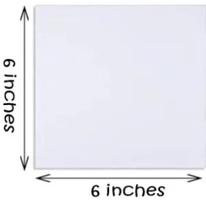 Canvas (Square) 6*6 -IMPORTED
