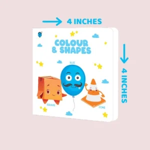 PARAMOUNT LITTLE HAND'S BOARD BOOK COLOURS & SHAPES