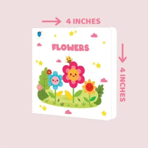 PARAMOUNT LITTLE HAND'S BOARD BOOK FLOWERS