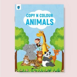 Copy N Colour Animals Coloring Book