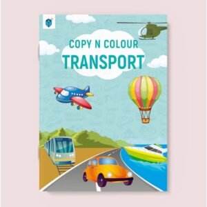 Copy N Colour Transport Coloring Book