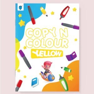 Copy N Colour Yellow Coloring Book