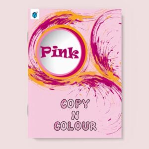 Copy N Colour Pink Coloring Book