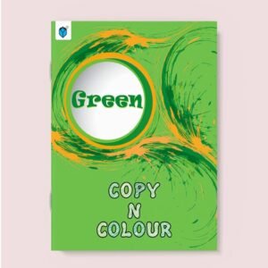 Copy N Colour Green Coloring Book