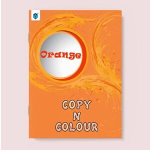 Copy N Colour Orange Coloring Book