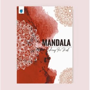 Mandala Art Coloring Book for Kids – Red Edition