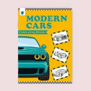 Modern Cars Coloring Book for Kids