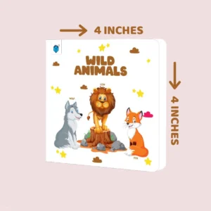 PARAMOUNT LITTLE HAND'S BOARD BOOK WILD ANIMALS